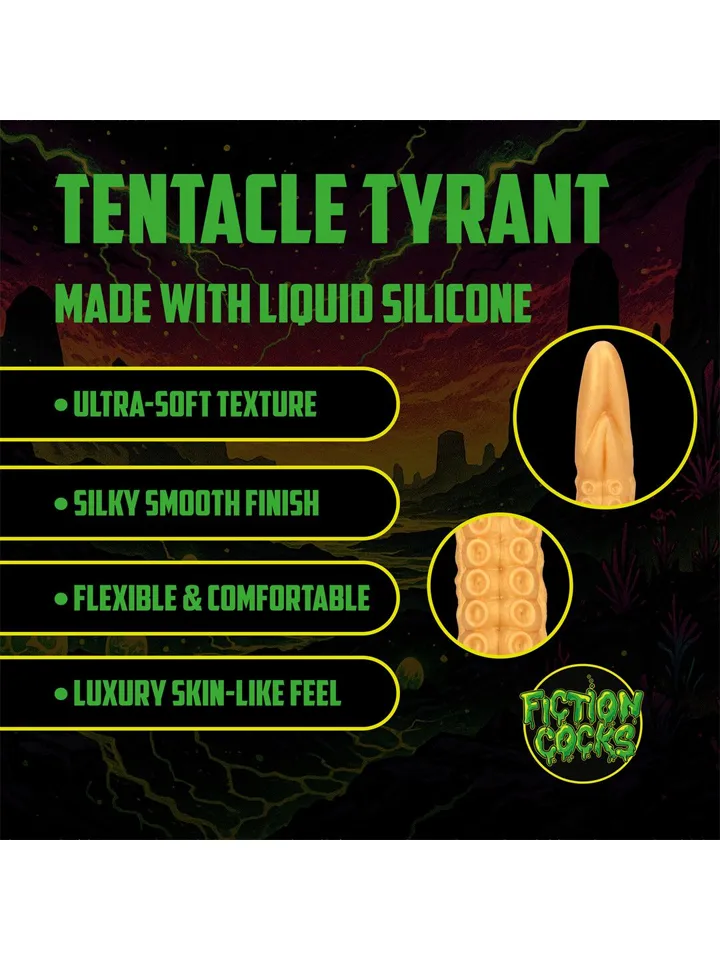 Tentacle Tyrant Anal Snake Golden 55 cm - Īpaši garš anālais dildo 2 [full]