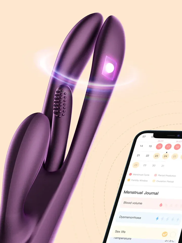 Terri App Controlled Tapping Rabbit Vibrator - Lietotņu kontrolēts trušu vibrators 3 [full]