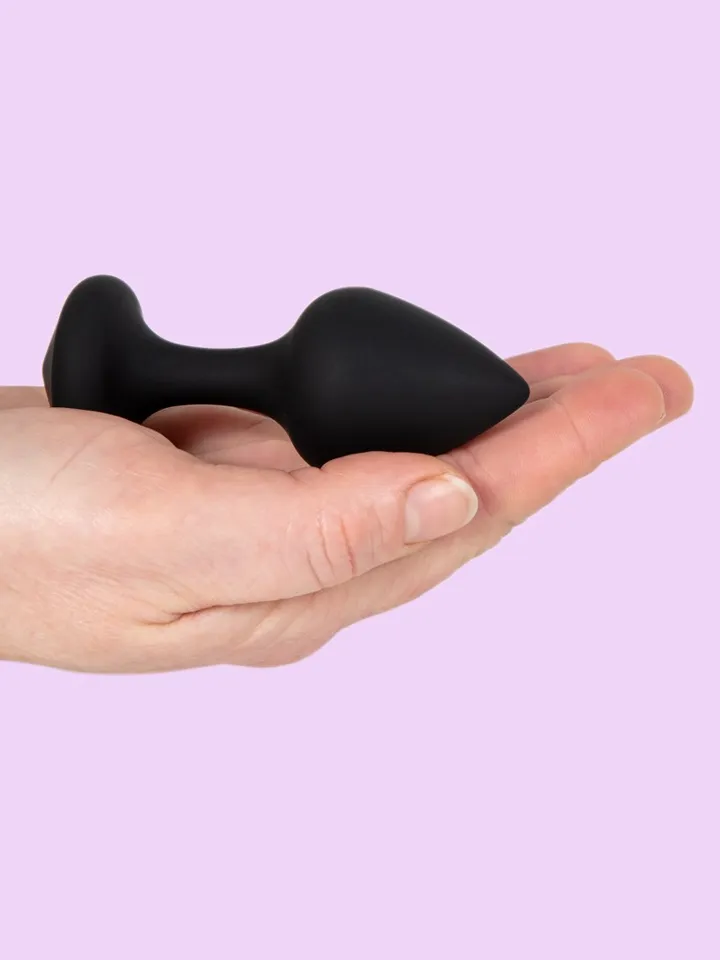 The Best Silicone Beginner Plug Black Small - Anālais spraudnis 1 [full]