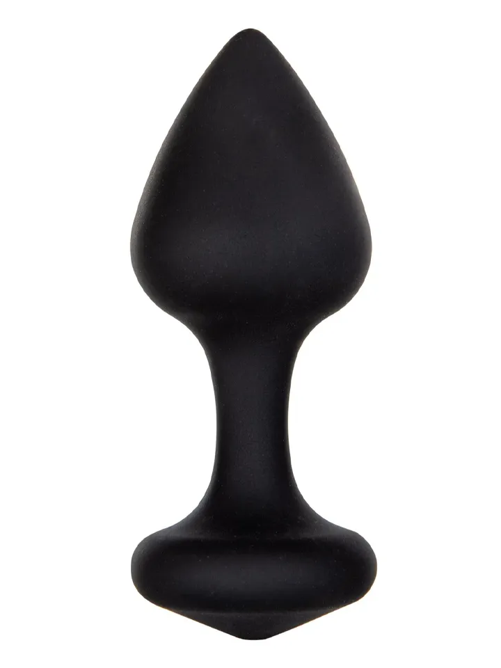 The Best Silicone Beginner Plug Black Small - Anālais spraudnis 2 [full]