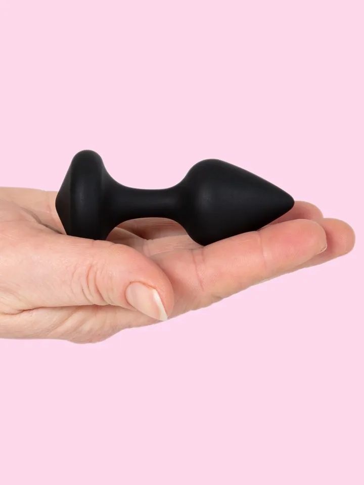The Best Silicone Beginner Plug Black XS - Anālais spraudnis 1