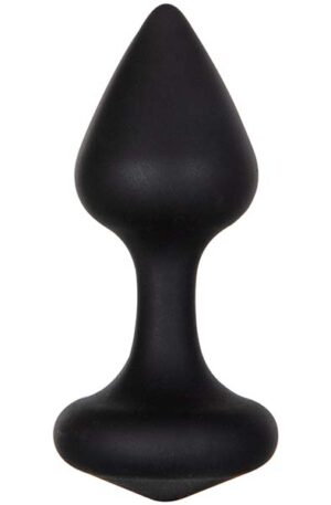 The Best Silicone Beginner Plug Black XS - Muca spraudnis 1