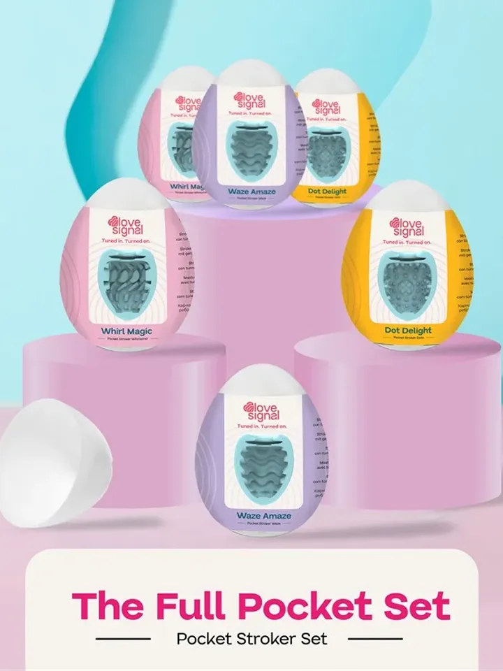 The Full Pocket Stroker Set 6-pack - Tenga ola 1 [full]
