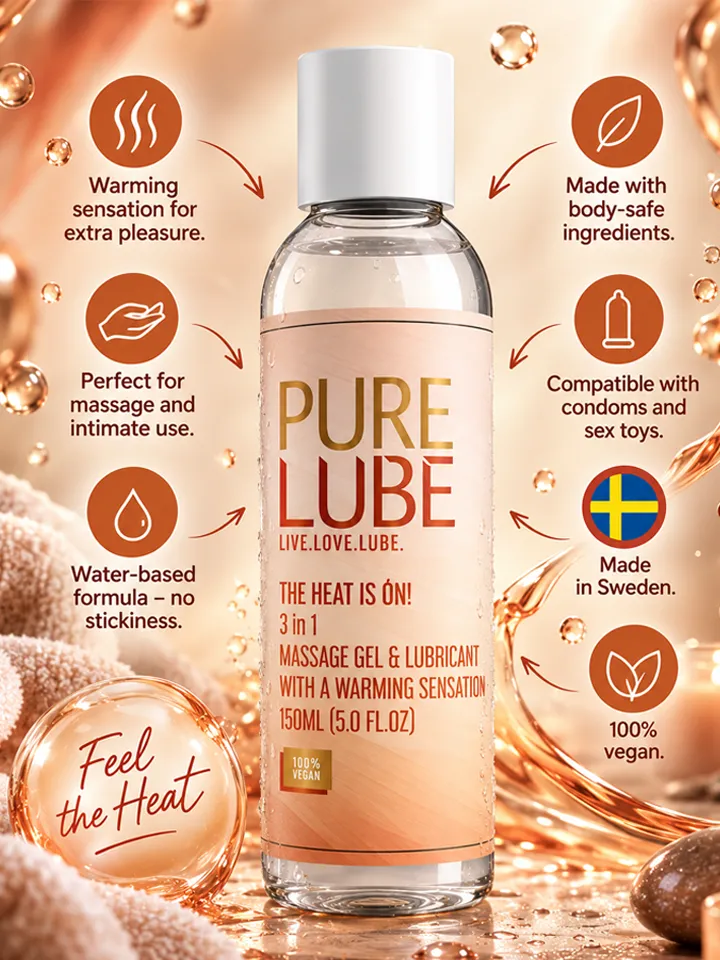 The Heat Is On Lube 3in1 150 ml - Smērvielas un masāžas losjons 1 [full]