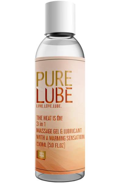The Heat Is On Lube 3in1 150 ml - Smērvielas un masāžas losjons 1