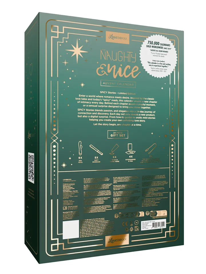 The Naughty & Nice Advent Calendar 2026 - Ziemassvētku kalendārs Sextoys 8 [full]