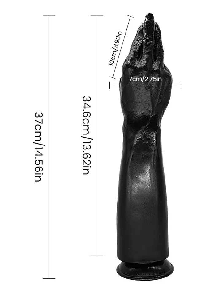 The Realistic Fisting Dildo 37 cm - Fisting roka 4 [full]