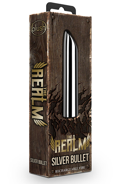 The Realm Silver Rechargeable Bullet - Lodes vibrators 3