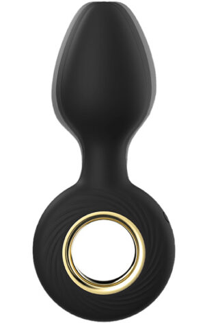 The Rechargeable Vibrating Silicone Plug - Vibrējošs anālais spraudnis 1