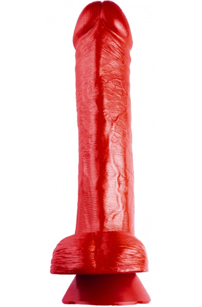 The Red Toys Angrydick Dildo Red 35 cm - XL dildo 2