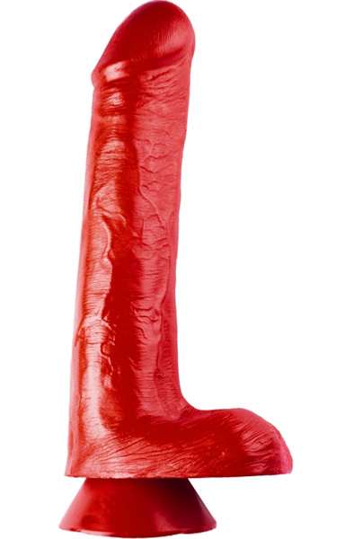The Red Toys Angrydick Dildo Red 35 cm - XL dildo 3