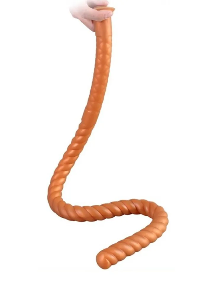TheAssGasm Long Twist Dildo 80 cm - Īpaši garš anālais dildo 1 [full]
