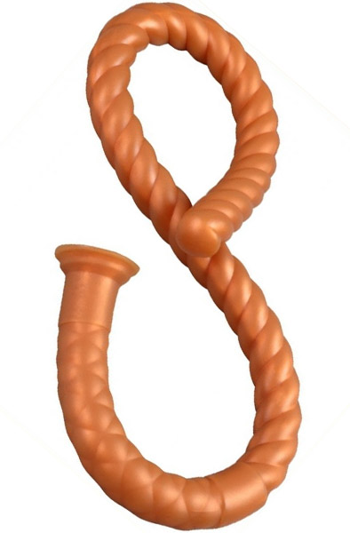 TheAssGasm Long Twist Dildo 80 cm - Īpaši garš anālais dildo 2