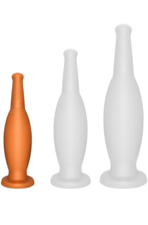 TheAssGasm Plug Bottle 18 cm - Īpaši spožs anālais spraudnis 1