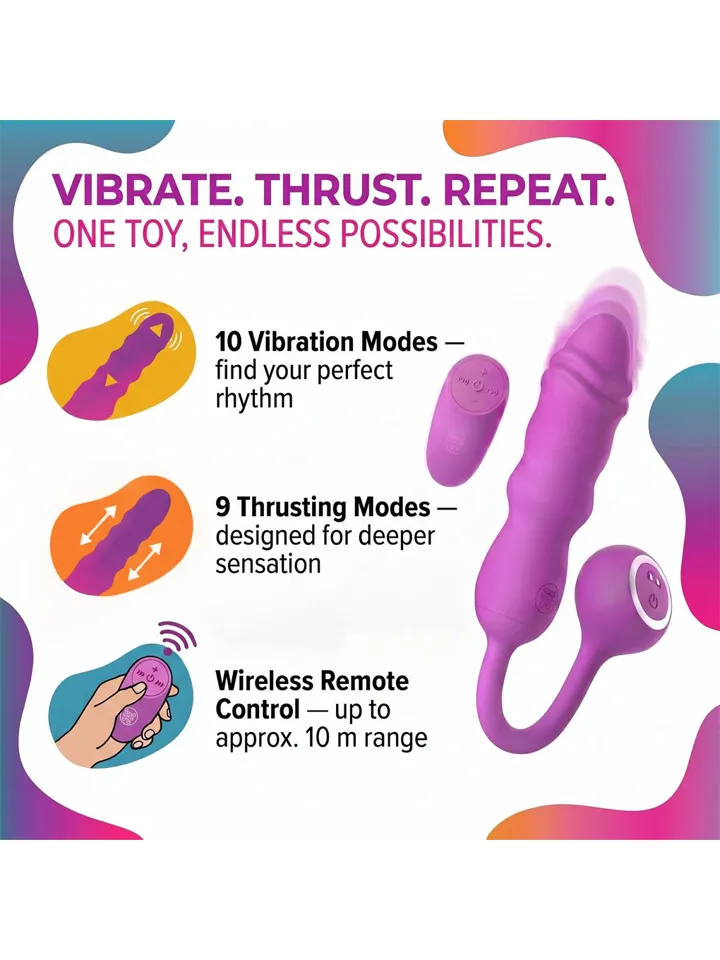 Thrusting Bullet With Remote - Lodes vibrators 2 [full]