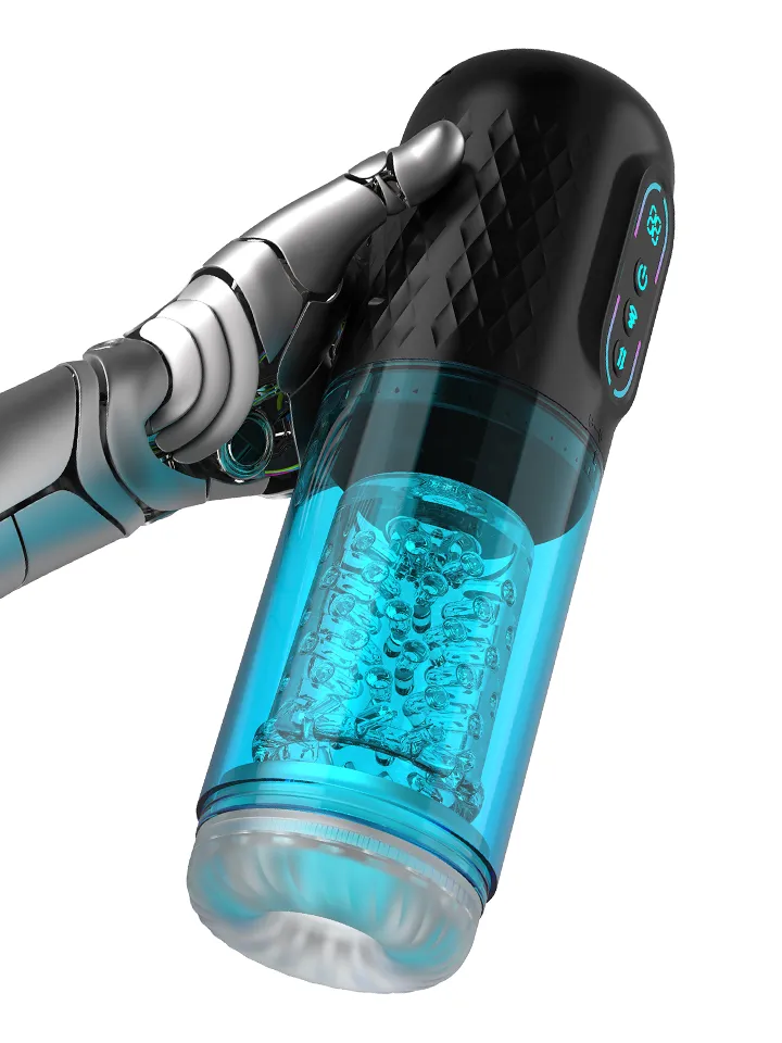 Thrusting & Sucking Masturbator Pump - Automātiskais masturbators 4 [full]