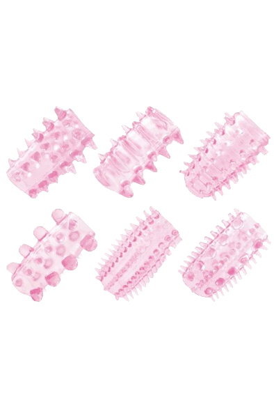 Timeless Flexible Cock Rings 6-pcs - Pirkstu piedurkne 1