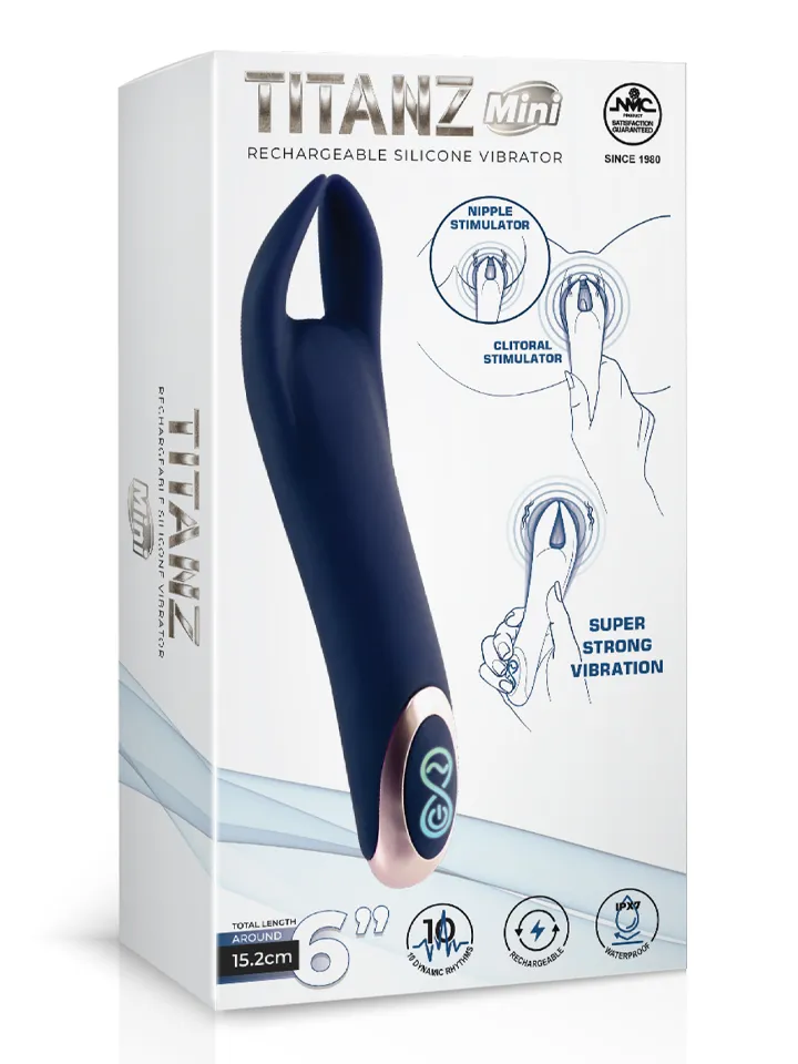 Titanz Rechargeable Silicone Vibrator - Vibrators 2 [full]