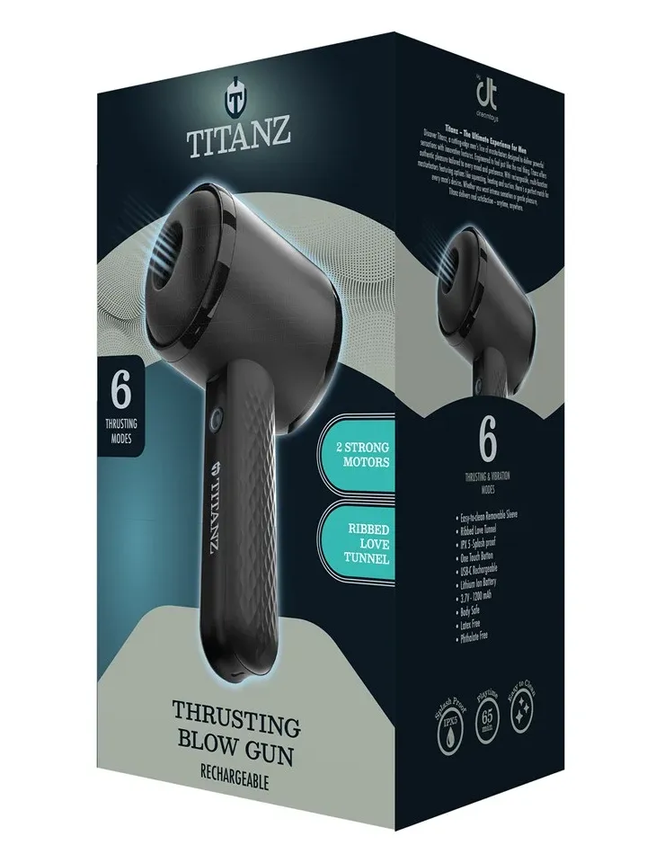 Titanz Thrusting Blow Gun - Masturbators 4 [full]