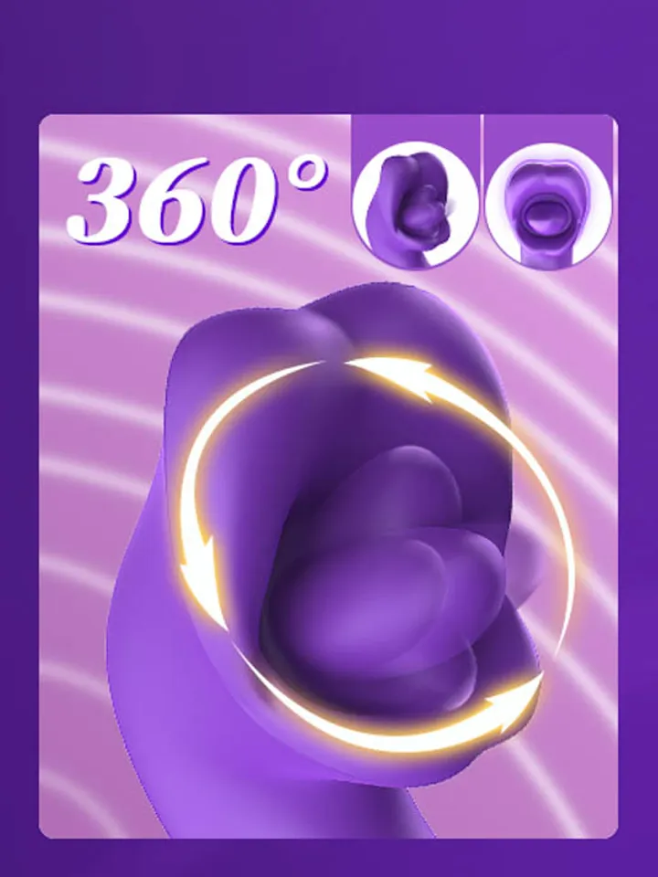 Tongue Flap Dual Vibe Purple - Vibrators 4 [full]