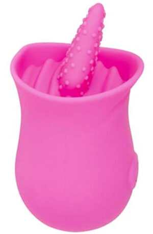 Tongue Licker With 10 Licking Modes Pink - Vibrators 1