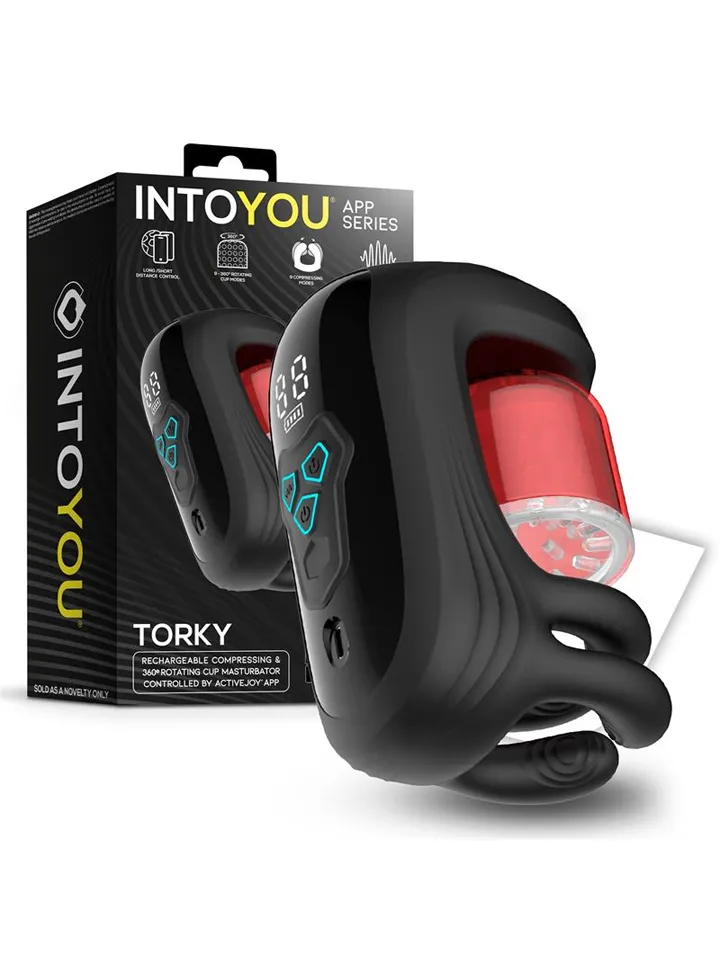 Torky Compressing Rotating App Masturbator - Automātiskais masturbators 7 [full]