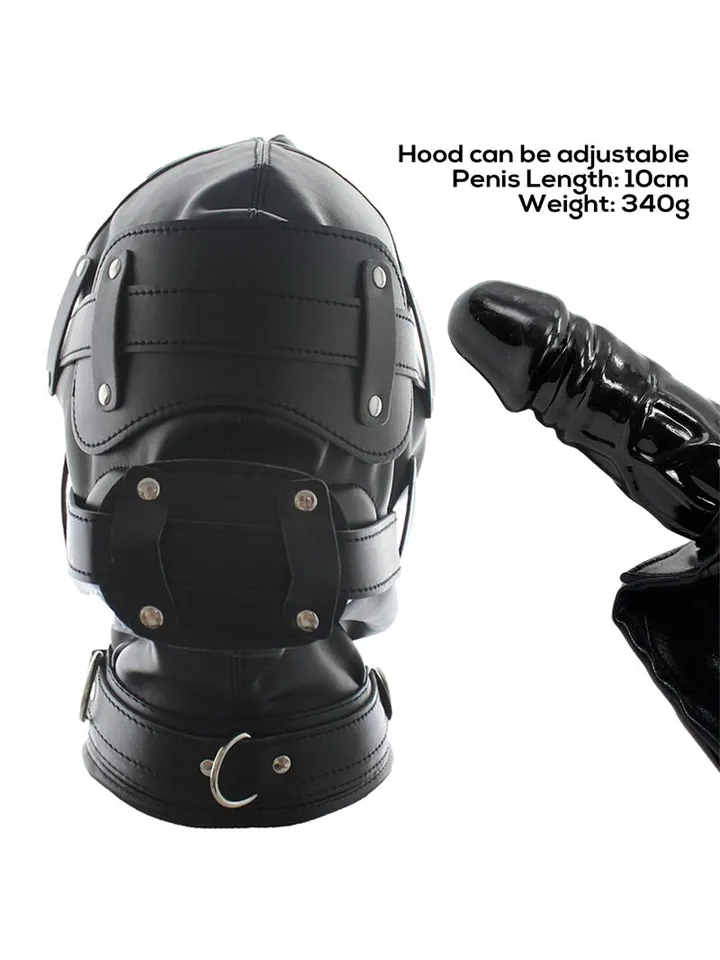 Total Lockdown BDSM Hood - BDSM maska 3 [full]