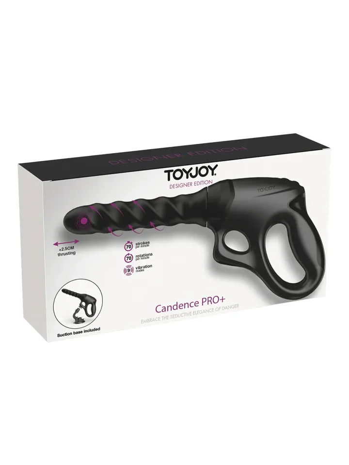 ToyJoy Cadence Fatale PRO+ - Vibrējošs dildo 6 [full]