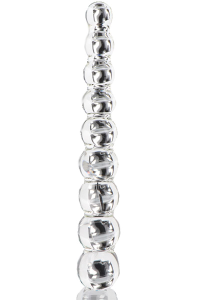ToyJoy Frozen Fountain 22 cm - Stikla dildo 1