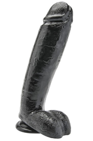 ToyJoy Get Real Cock With Balls Black 25,5cm - XL dildo 1