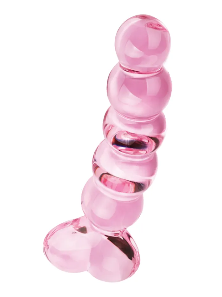 ToyJoy Glass Worxx Crystal Heart Anal Dildo - Stikla dildo 1 [full]