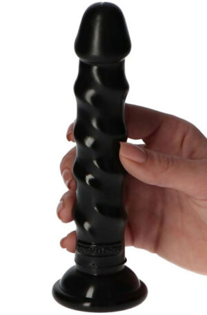 TOYZ4LOVERS Anal Dildo Ugo Black 14,5cm - Anālais dildo 1