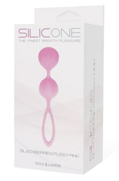 TOYZ4LOVERS Blackberries Pussy Silicone Pink - Kegela bumbiņas 2
