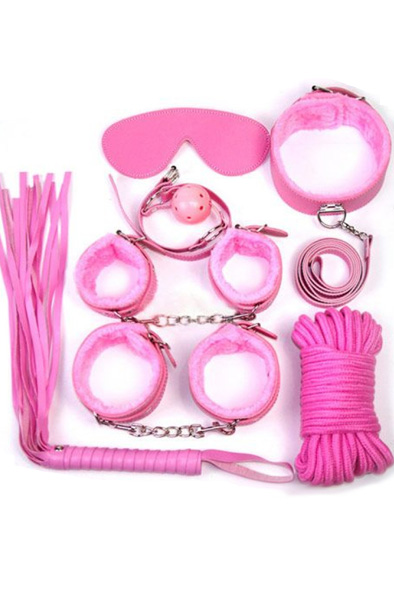 TOYZ4LOVERS Bondage Kit Pink - Verdzības komplekts 2