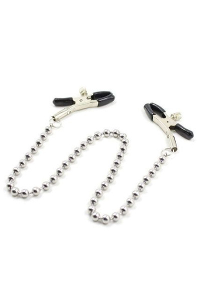TOYZ4LOVERS Chain Nipples Clamps - Krūšu skavas ar ķēdi 1