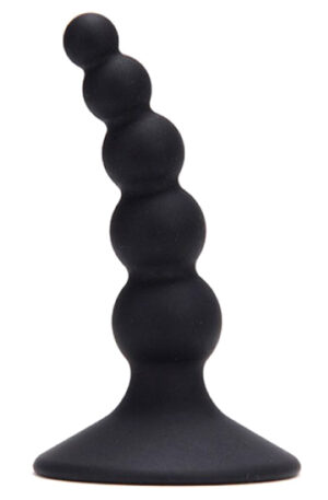 TOYZ4LOVERS Domino Ass Punisher Silicone Black - Anālais spraudnis 1