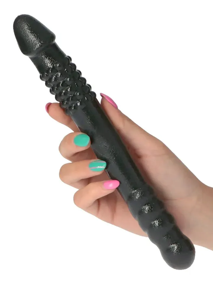 TOYZ4LOVERS Double Dong Black 25 cm - Dubultā dildo 1 [full]