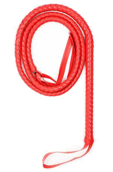 TOYZ4LOVERS Frusta Indy Flog Whip Red - BDSM Piska 1