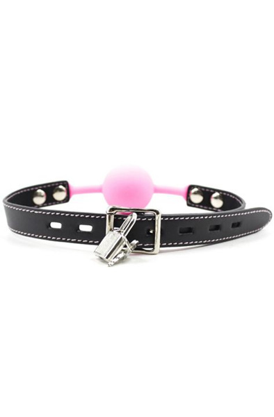 TOYZ4LOVERS Locking Ball Gag - Gag bumba 1
