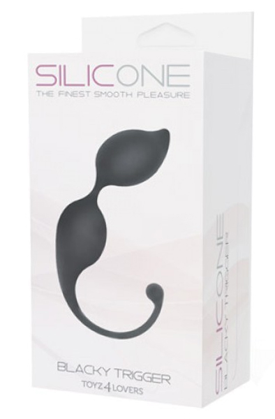 TOYZ4LOVERS Silicone Blacky Trigger - Kegela bumbiņas 2
