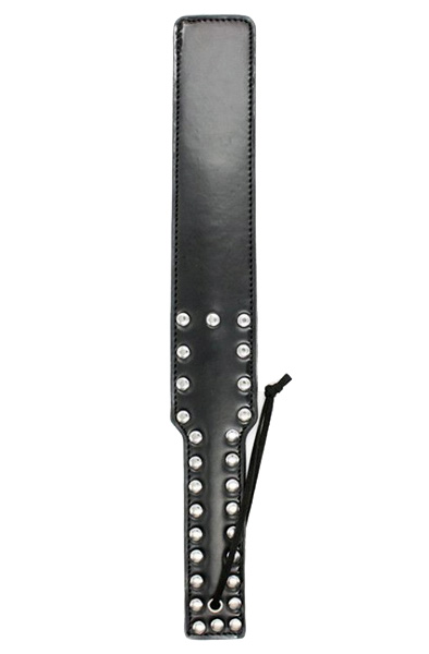TOYZ4LOVERS Spank Paddle Black - BDSM lāpstiņa 1