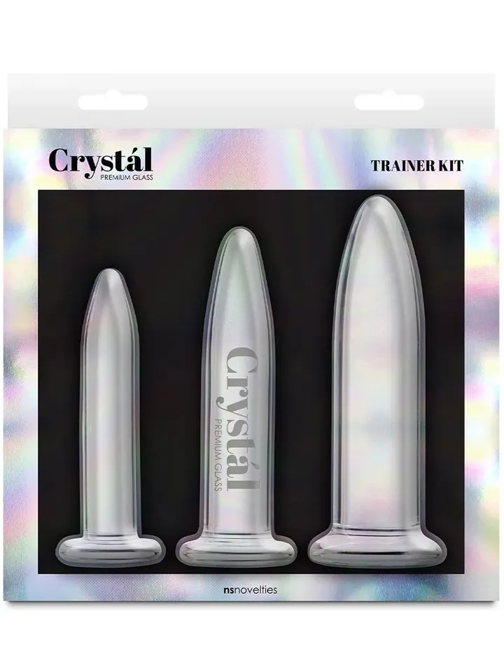 Trainer Kit Clear Glass - Stikla dildo 3