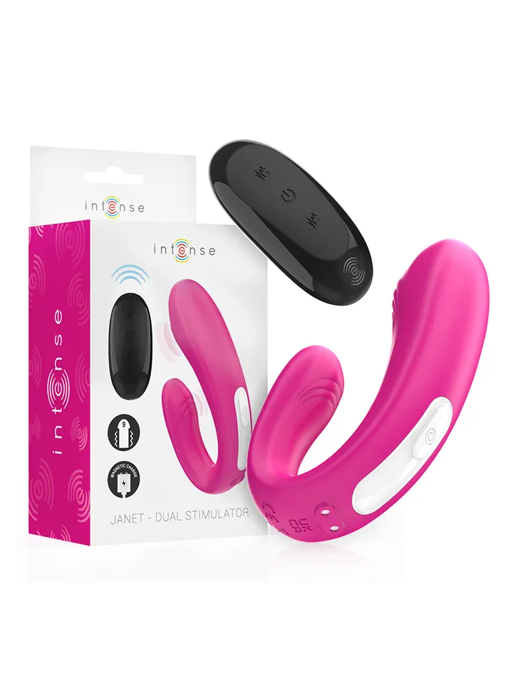 U-shaped Stimulator & Vibrator With Remote Control - Pāru vibrators 4 [full]
