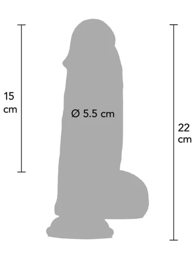 Ultra Realistic Dildo Silicone 20 cm - XL dildo 4