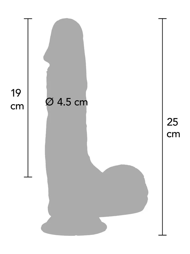 Ultra Realistic Dildo Silicone 25 cm - Dzīvīgs dildo 2 [full]
