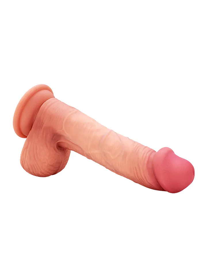 Ultra-Realistic Silicone Dildo With Balls 19 cm - Dzīvīgs dildo 4 [full]