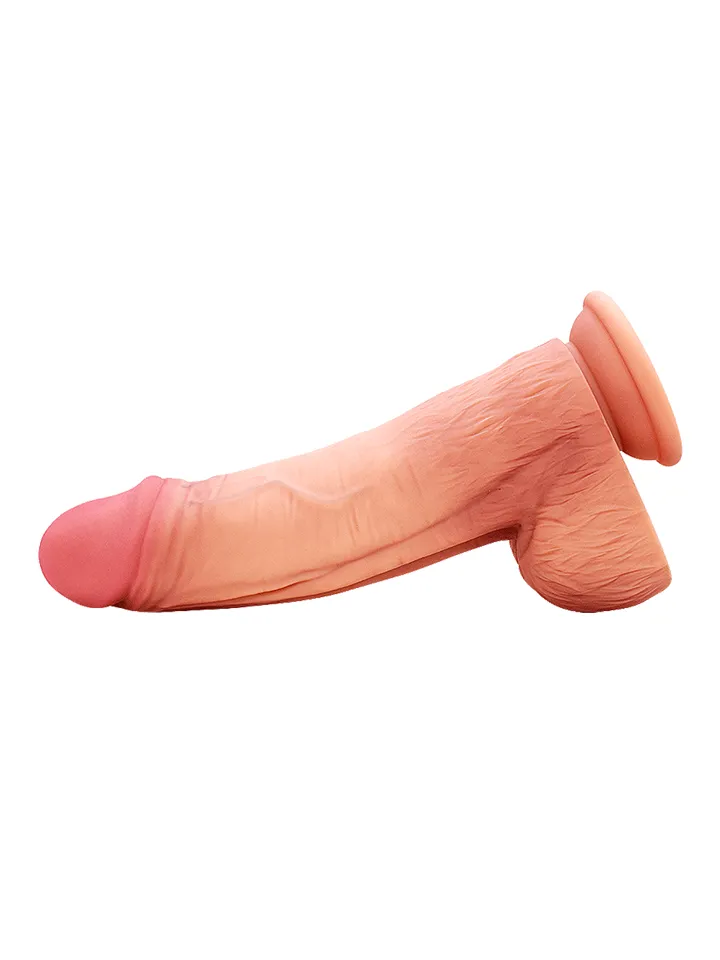 Ultra-Realistic Silicone Dildo With Balls 21,5 cm - Dzīvīgs dildo 4 [full]