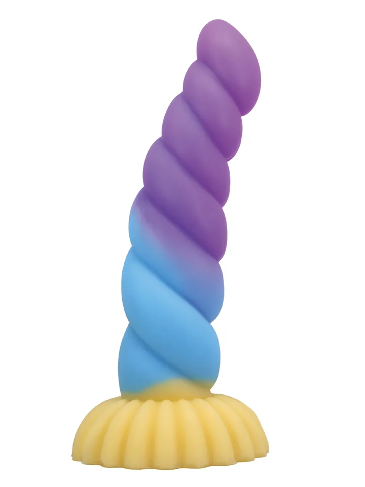 Unicorn Fantasy Silicone Dildo 22 cm - Fantasy dildo 3 [full]