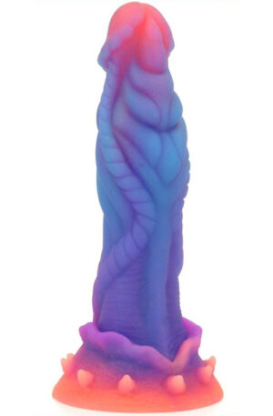 Unicorny Poppy Luminous Dildo 23 cm - Dragon dildo 1