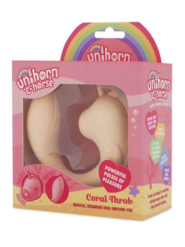 Unihorn C Horse Coral Throb - Klitora vibrators 4 [full]